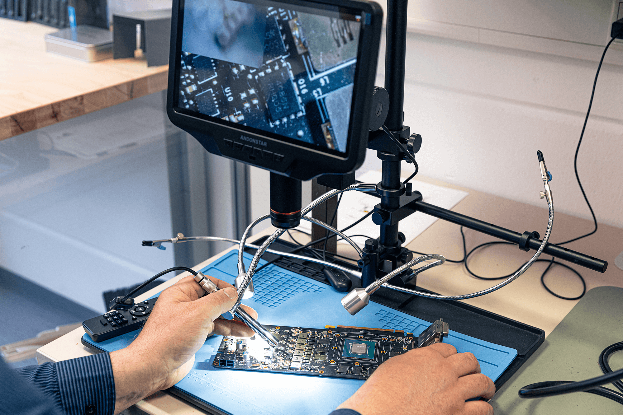 Servertechnik im Hetzner Rechenzentrum Falkenstein